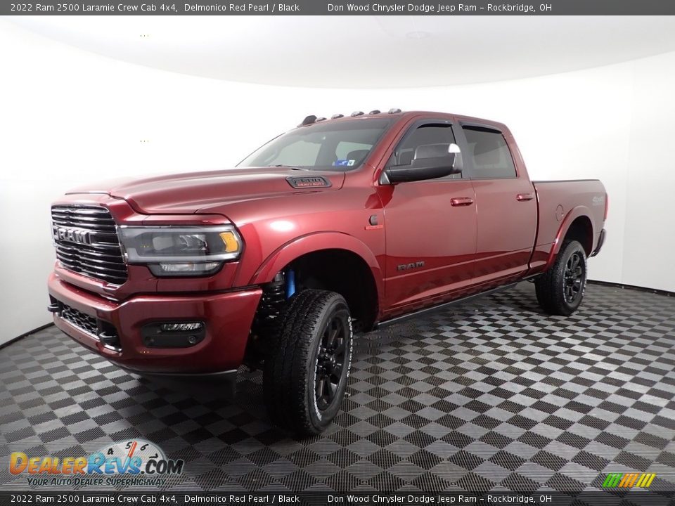 2022 Ram 2500 Laramie Crew Cab 4x4 Delmonico Red Pearl / Black Photo #9