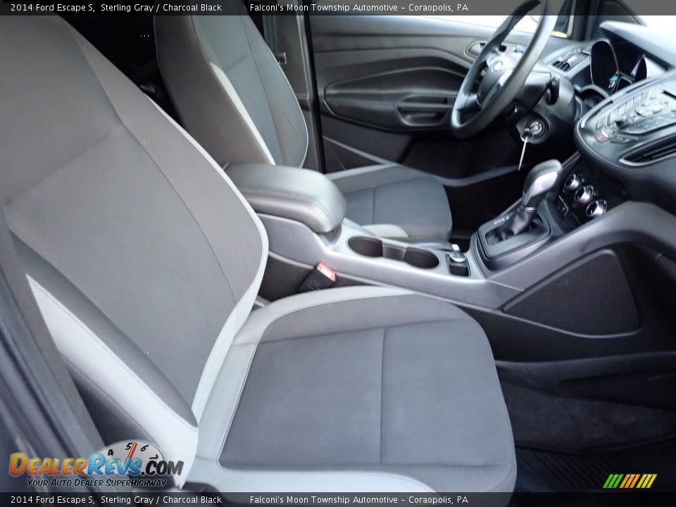 2014 Ford Escape S Sterling Gray / Charcoal Black Photo #11