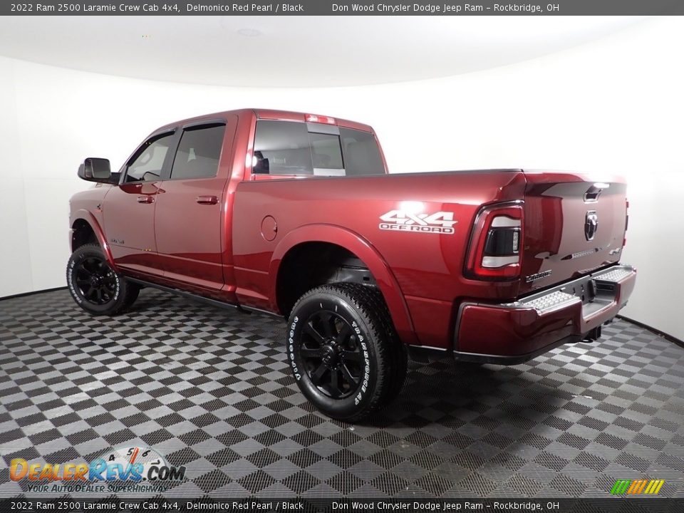 2022 Ram 2500 Laramie Crew Cab 4x4 Delmonico Red Pearl / Black Photo #10