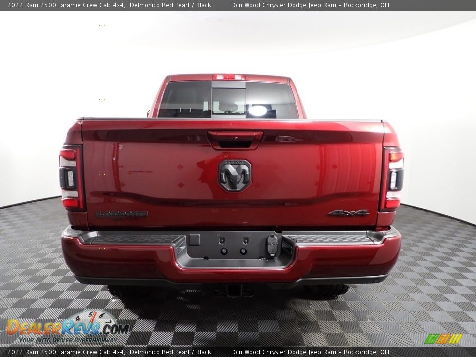 2022 Ram 2500 Laramie Crew Cab 4x4 Delmonico Red Pearl / Black Photo #11