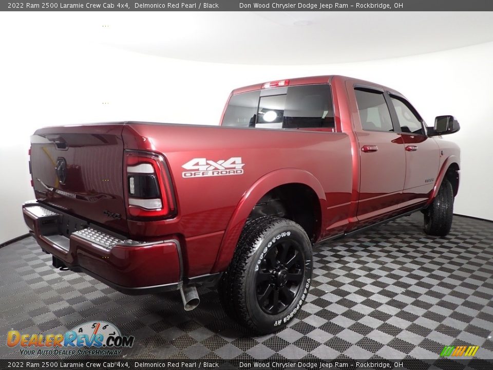 2022 Ram 2500 Laramie Crew Cab 4x4 Delmonico Red Pearl / Black Photo #13