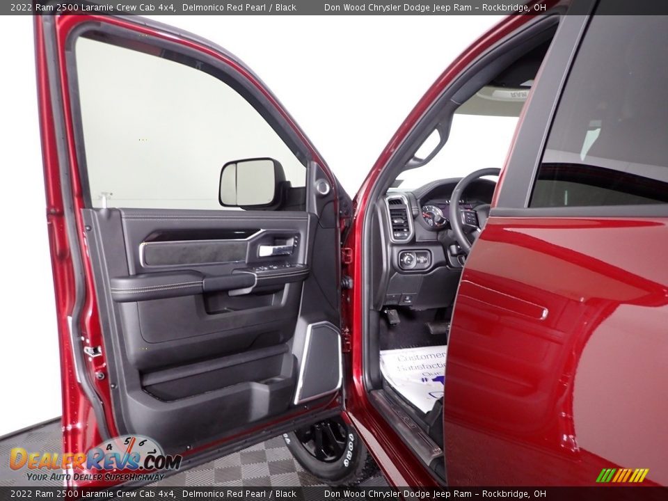 2022 Ram 2500 Laramie Crew Cab 4x4 Delmonico Red Pearl / Black Photo #14