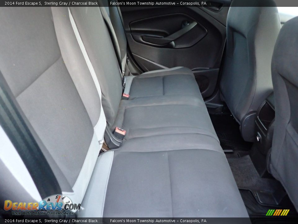 2014 Ford Escape S Sterling Gray / Charcoal Black Photo #16