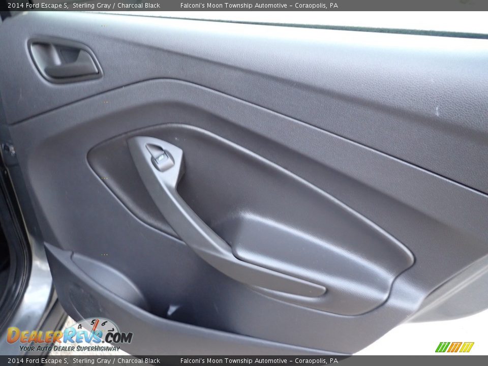2014 Ford Escape S Sterling Gray / Charcoal Black Photo #17