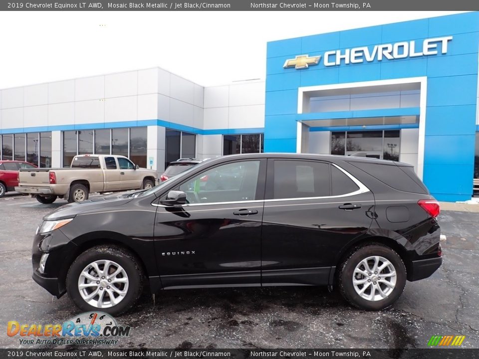 2019 Chevrolet Equinox LT AWD Mosaic Black Metallic / Jet Black/Cinnamon Photo #3