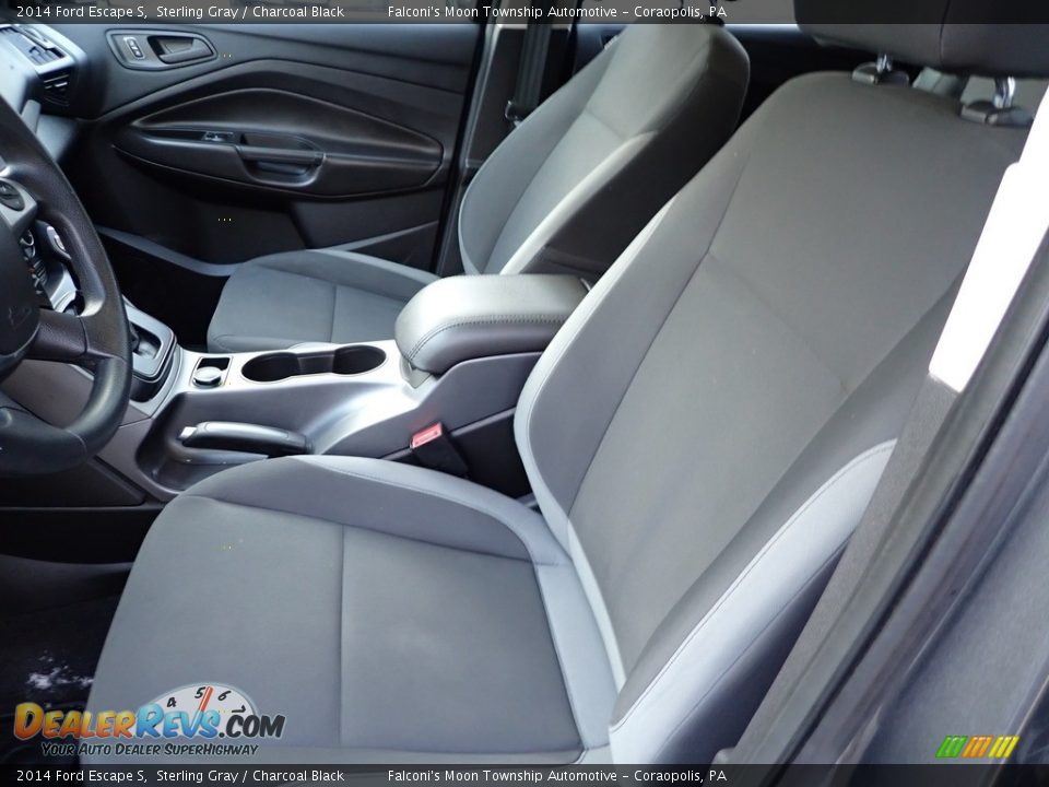 2014 Ford Escape S Sterling Gray / Charcoal Black Photo #18