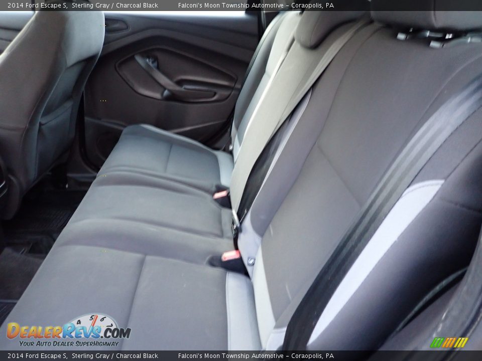 2014 Ford Escape S Sterling Gray / Charcoal Black Photo #19