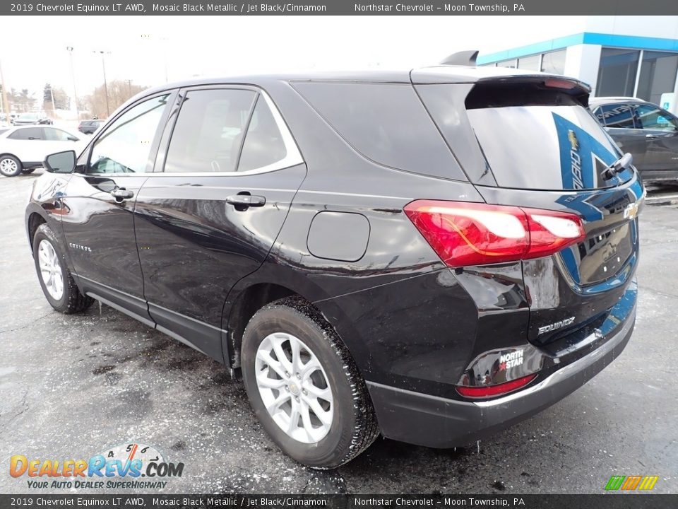 2019 Chevrolet Equinox LT AWD Mosaic Black Metallic / Jet Black/Cinnamon Photo #4