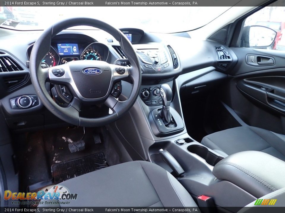 2014 Ford Escape S Sterling Gray / Charcoal Black Photo #20