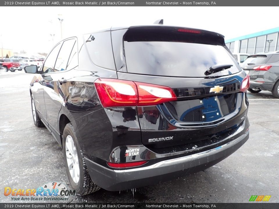 2019 Chevrolet Equinox LT AWD Mosaic Black Metallic / Jet Black/Cinnamon Photo #5