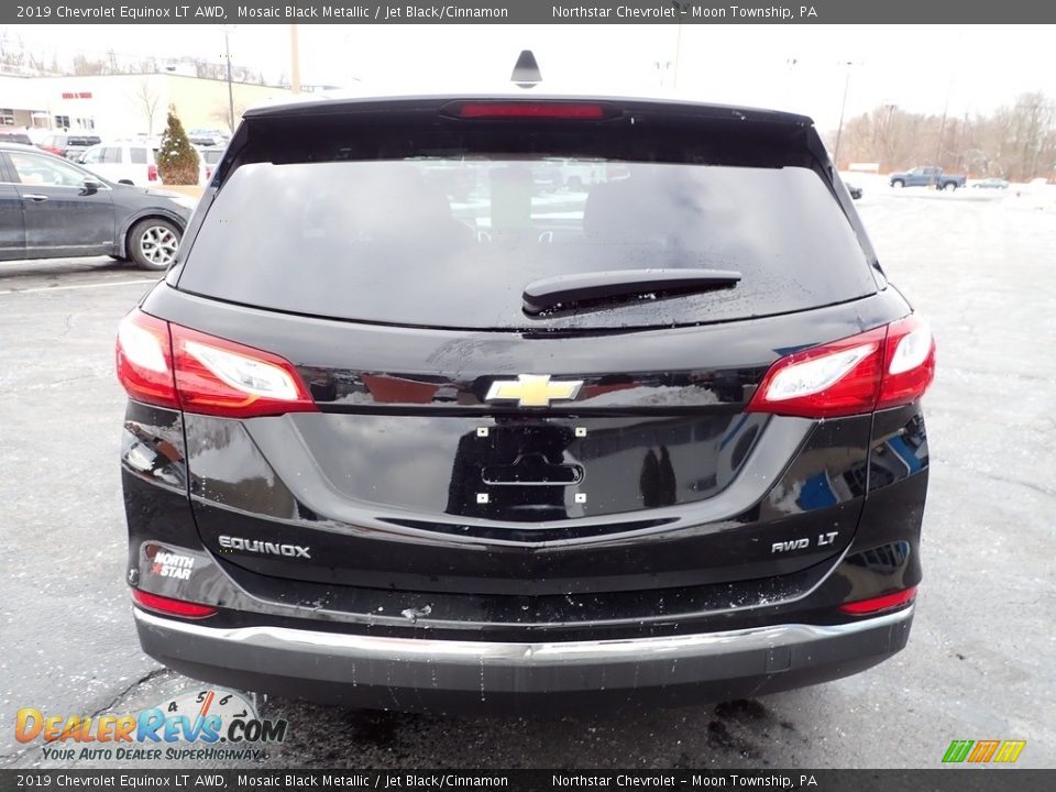 2019 Chevrolet Equinox LT AWD Mosaic Black Metallic / Jet Black/Cinnamon Photo #6