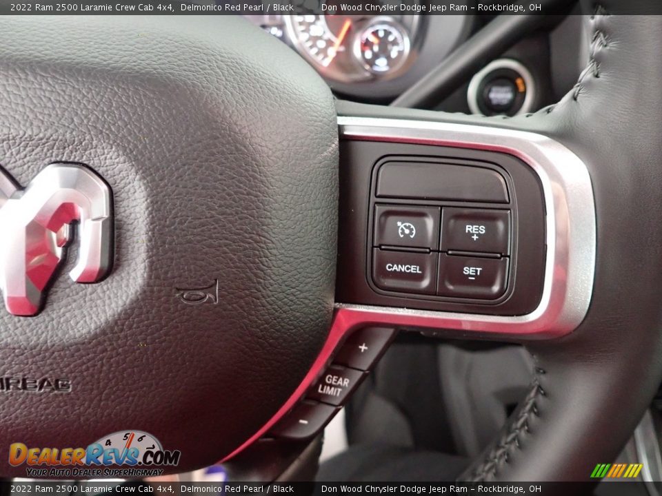 2022 Ram 2500 Laramie Crew Cab 4x4 Delmonico Red Pearl / Black Photo #20