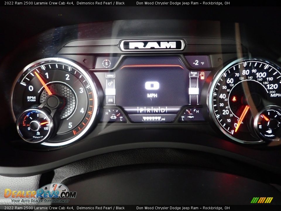 2022 Ram 2500 Laramie Crew Cab 4x4 Delmonico Red Pearl / Black Photo #21