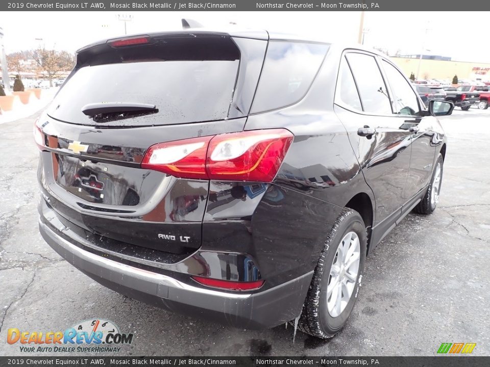 2019 Chevrolet Equinox LT AWD Mosaic Black Metallic / Jet Black/Cinnamon Photo #8