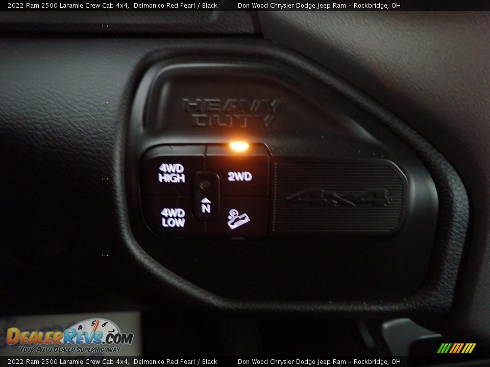 2022 Ram 2500 Laramie Crew Cab 4x4 Delmonico Red Pearl / Black Photo #22