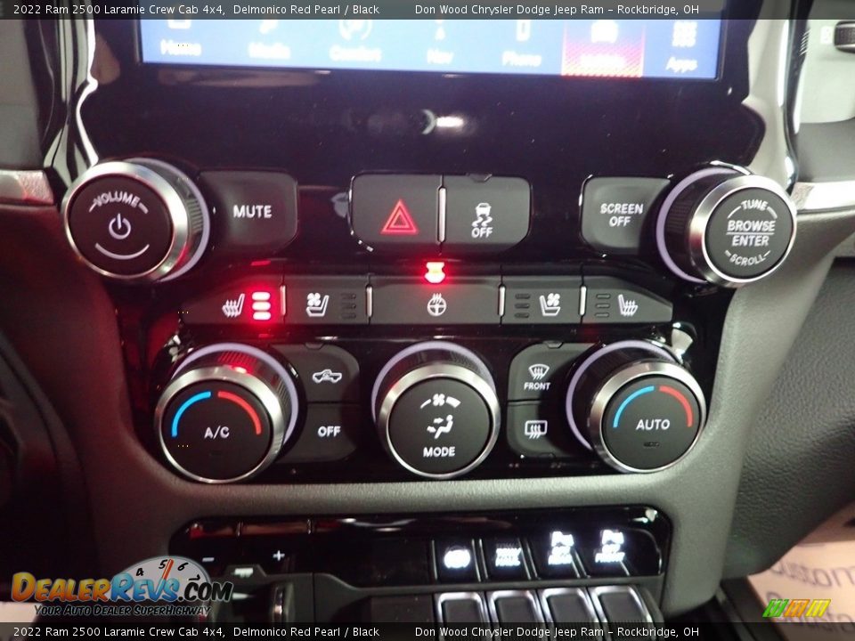 2022 Ram 2500 Laramie Crew Cab 4x4 Delmonico Red Pearl / Black Photo #23