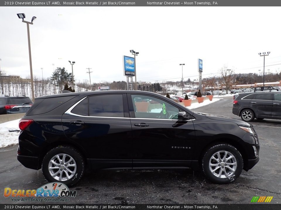 2019 Chevrolet Equinox LT AWD Mosaic Black Metallic / Jet Black/Cinnamon Photo #10