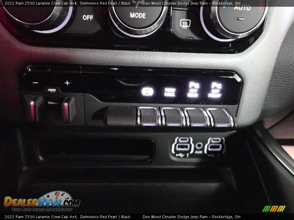 2022 Ram 2500 Laramie Crew Cab 4x4 Delmonico Red Pearl / Black Photo #24