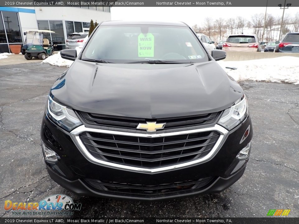 2019 Chevrolet Equinox LT AWD Mosaic Black Metallic / Jet Black/Cinnamon Photo #13