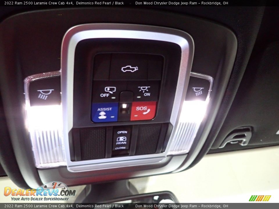 2022 Ram 2500 Laramie Crew Cab 4x4 Delmonico Red Pearl / Black Photo #27