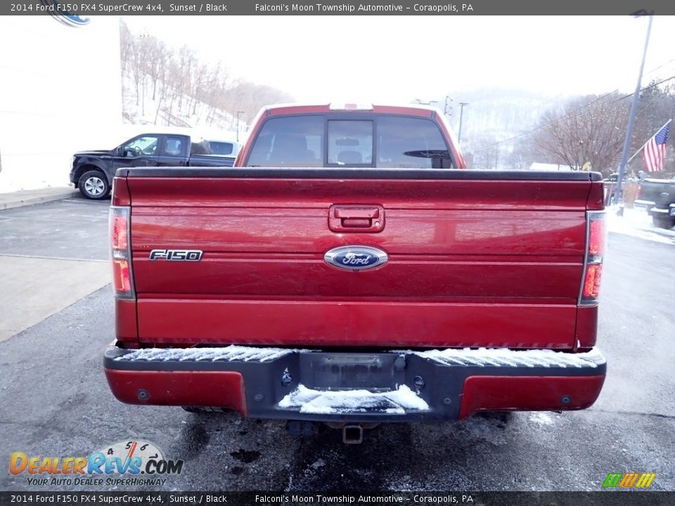 2014 Ford F150 FX4 SuperCrew 4x4 Sunset / Black Photo #3