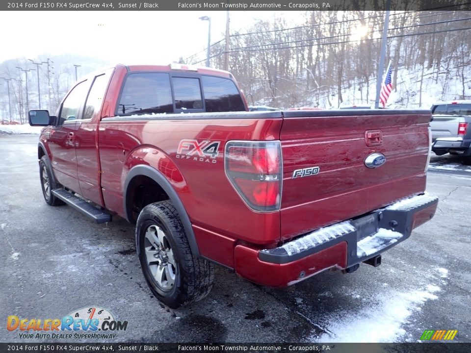 2014 Ford F150 FX4 SuperCrew 4x4 Sunset / Black Photo #4