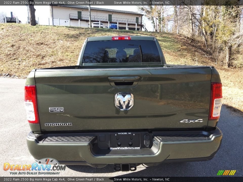 2022 Ram 2500 Big Horn Mega Cab 4x4 Olive Green Pearl / Black Photo #7