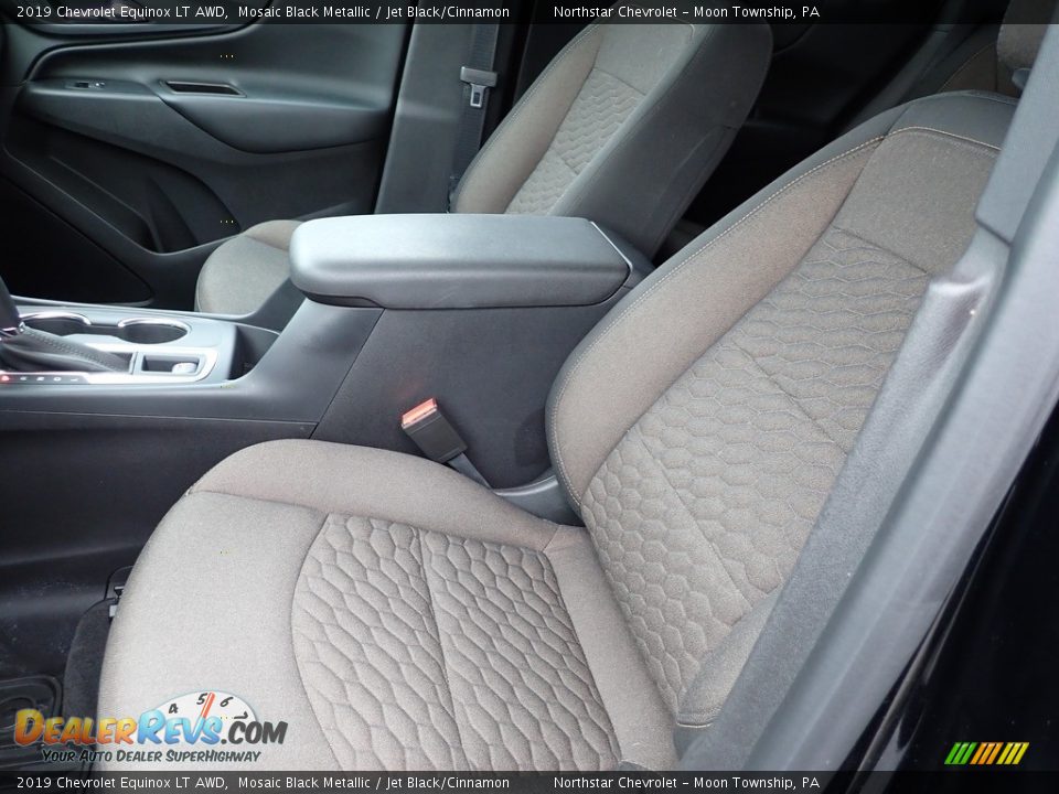 2019 Chevrolet Equinox LT AWD Mosaic Black Metallic / Jet Black/Cinnamon Photo #20