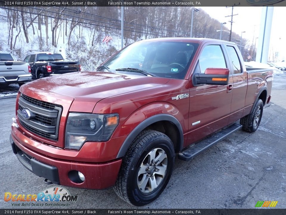 2014 Ford F150 FX4 SuperCrew 4x4 Sunset / Black Photo #6