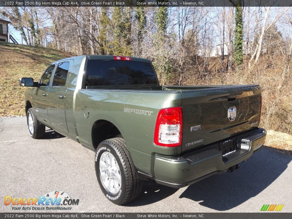 2022 Ram 2500 Big Horn Mega Cab 4x4 Olive Green Pearl / Black Photo #9