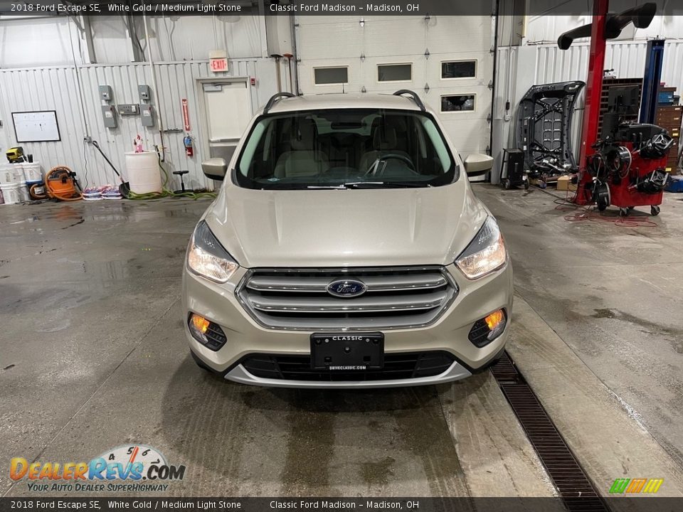 2018 Ford Escape SE White Gold / Medium Light Stone Photo #2