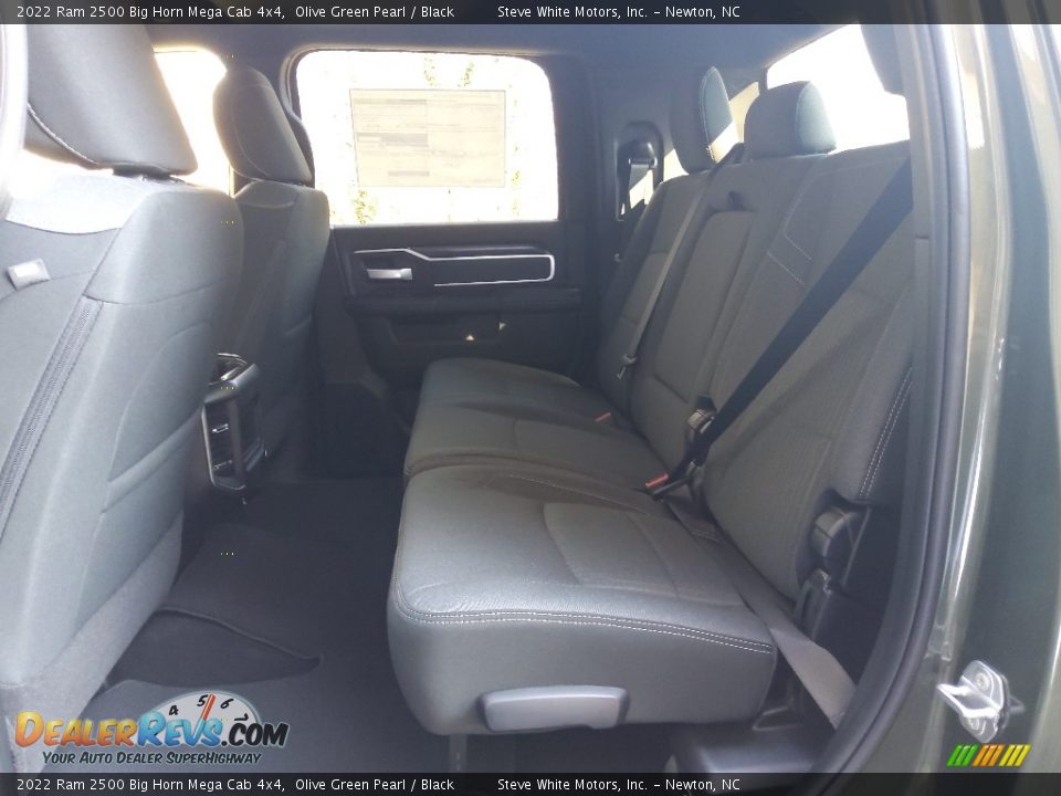 Rear Seat of 2022 Ram 2500 Big Horn Mega Cab 4x4 Photo #14