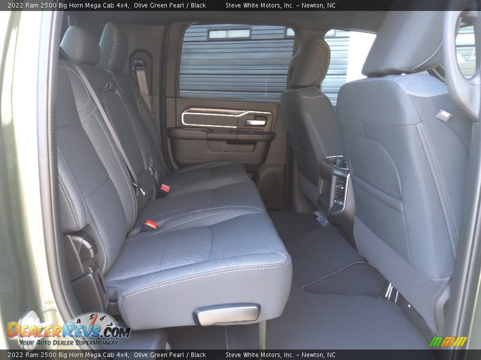 Rear Seat of 2022 Ram 2500 Big Horn Mega Cab 4x4 Photo #16