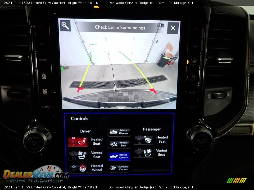 2021 Ram 1500 Limited Crew Cab 4x4 Bright White / Black Photo #5