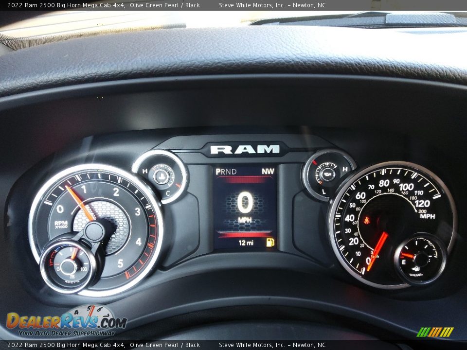 2022 Ram 2500 Big Horn Mega Cab 4x4 Gauges Photo #21