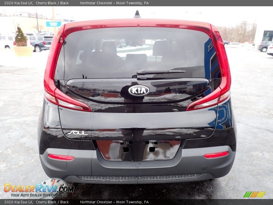 2020 Kia Soul LX Cherry Black / Black Photo #6