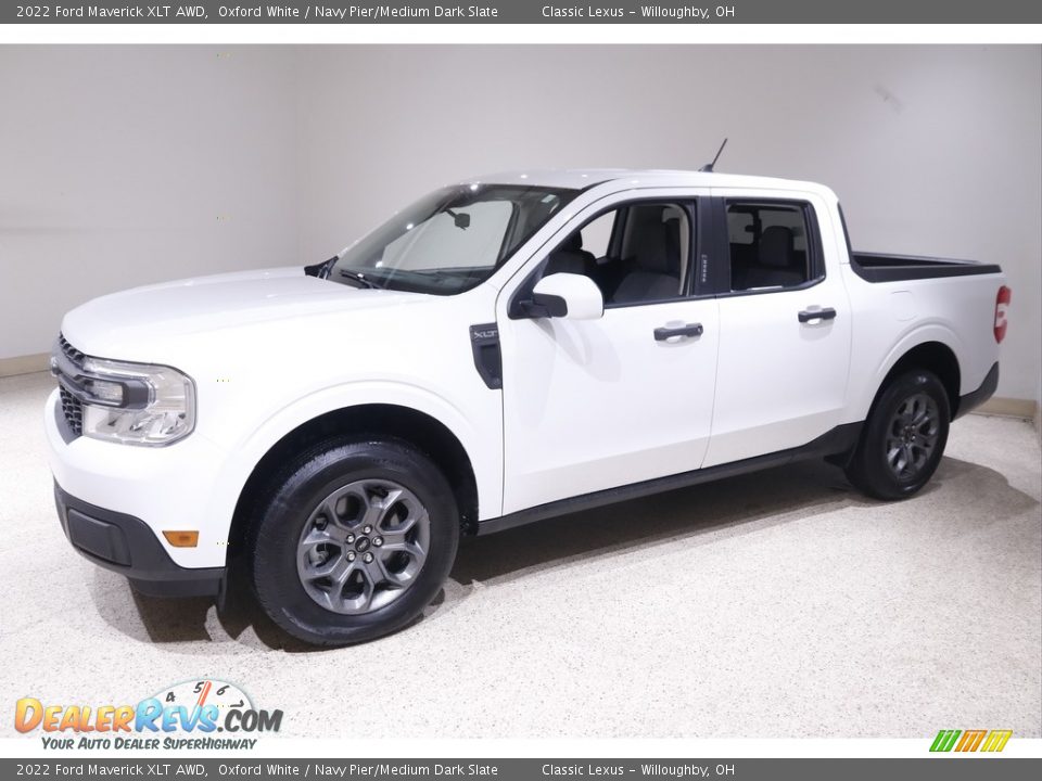 Oxford White 2022 Ford Maverick XLT AWD Photo #3