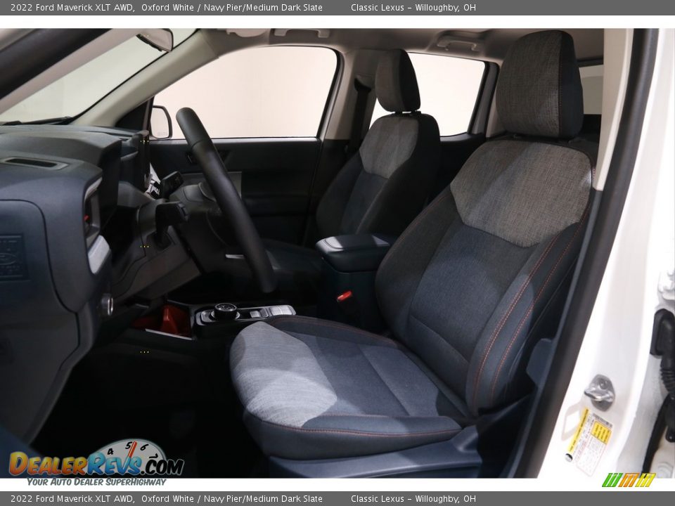 Front Seat of 2022 Ford Maverick XLT AWD Photo #6