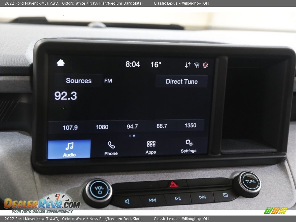 Audio System of 2022 Ford Maverick XLT AWD Photo #11