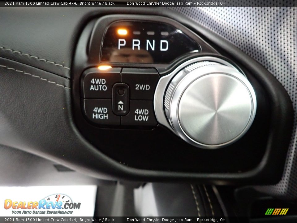 2021 Ram 1500 Limited Crew Cab 4x4 Bright White / Black Photo #25