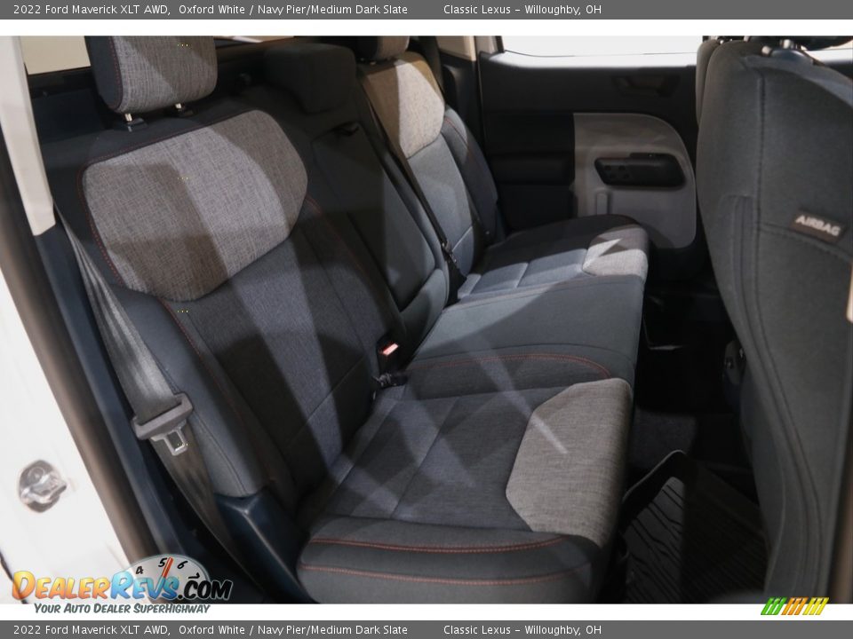 Rear Seat of 2022 Ford Maverick XLT AWD Photo #17