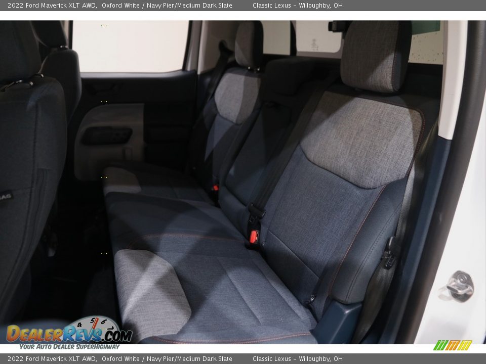 Rear Seat of 2022 Ford Maverick XLT AWD Photo #18