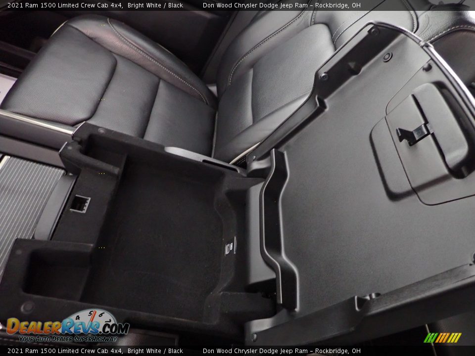 2021 Ram 1500 Limited Crew Cab 4x4 Bright White / Black Photo #28