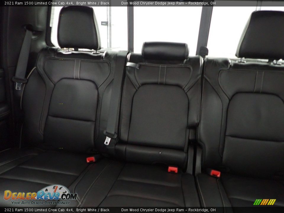 2021 Ram 1500 Limited Crew Cab 4x4 Bright White / Black Photo #29