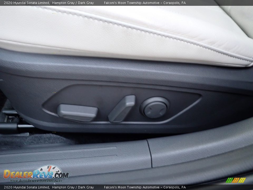 2020 Hyundai Sonata Limited Hampton Gray / Dark Gray Photo #22