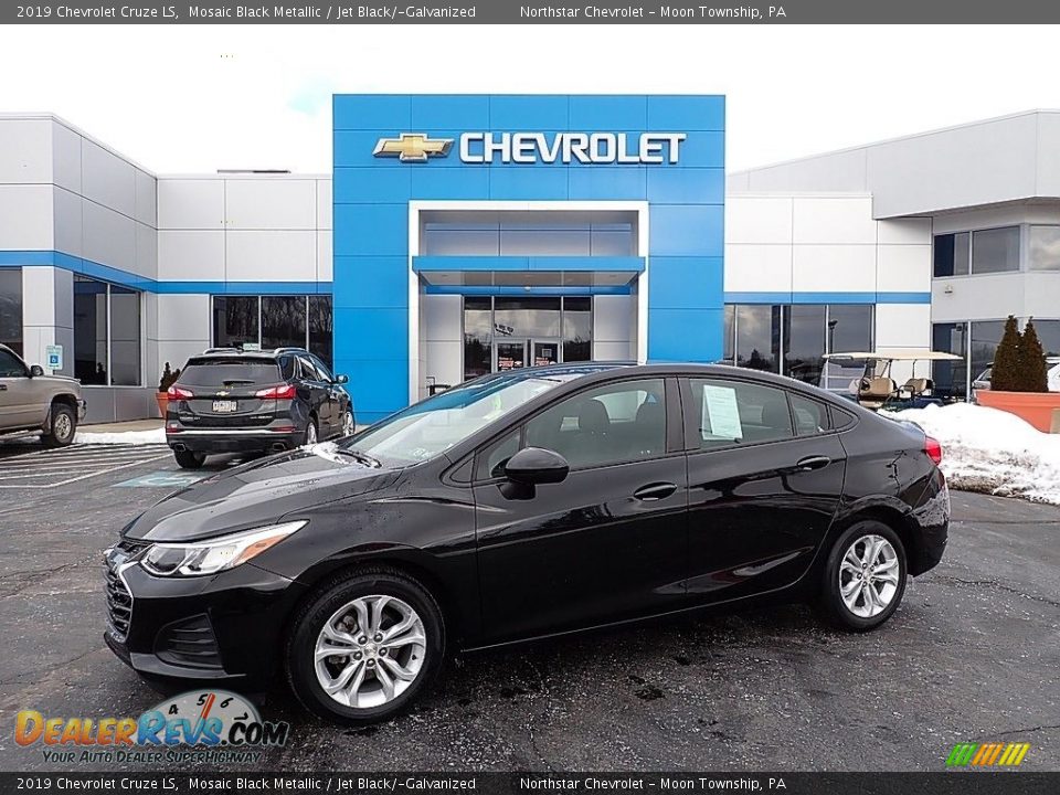 2019 Chevrolet Cruze LS Mosaic Black Metallic / Jet Black/­Galvanized Photo #1