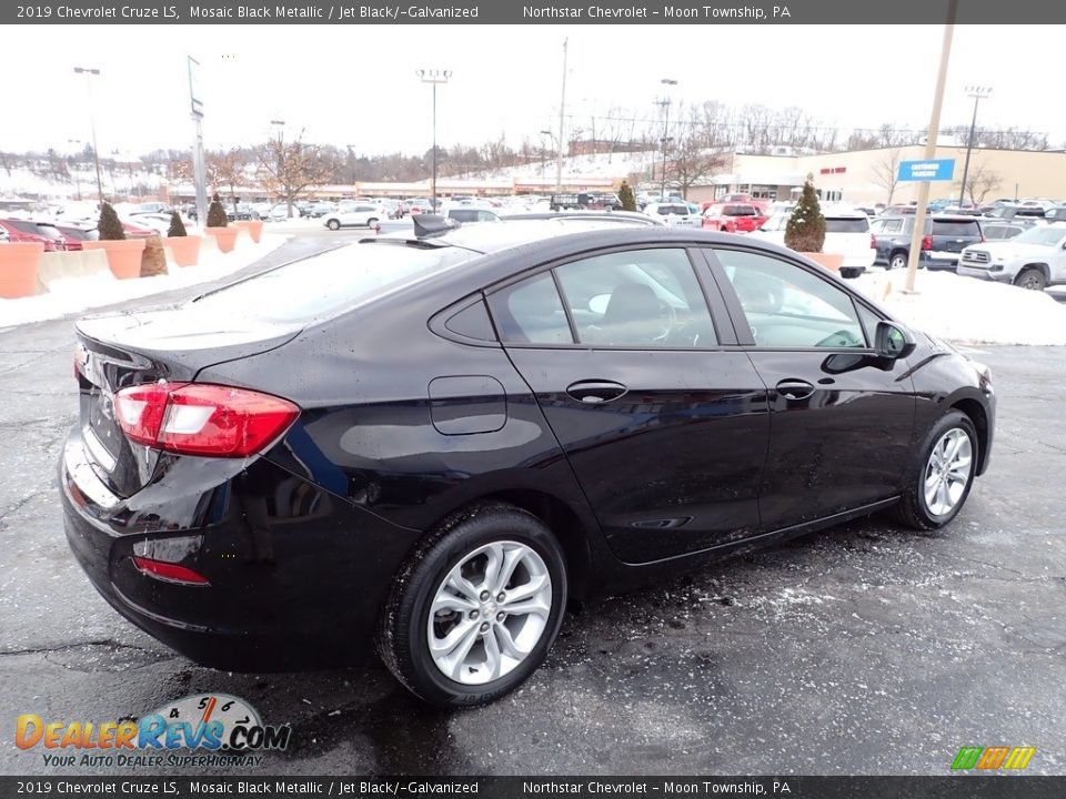 2019 Chevrolet Cruze LS Mosaic Black Metallic / Jet Black/­Galvanized Photo #9