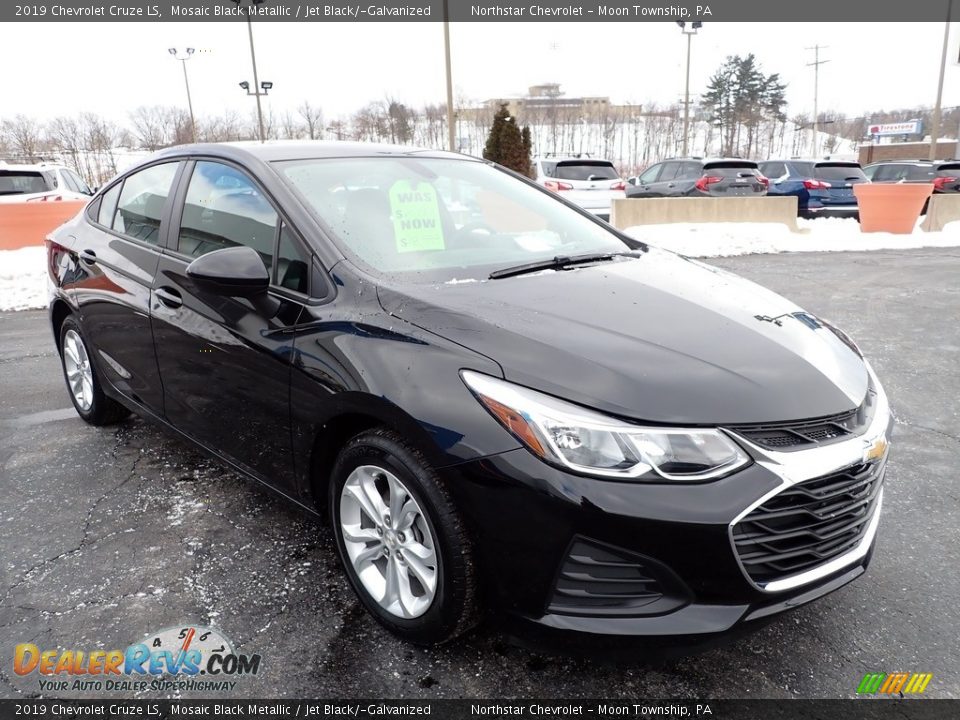 2019 Chevrolet Cruze LS Mosaic Black Metallic / Jet Black/­Galvanized Photo #11