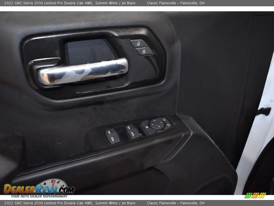 2022 GMC Sierra 1500 Limited Pro Double Cab 4WD Summit White / Jet Black Photo #8