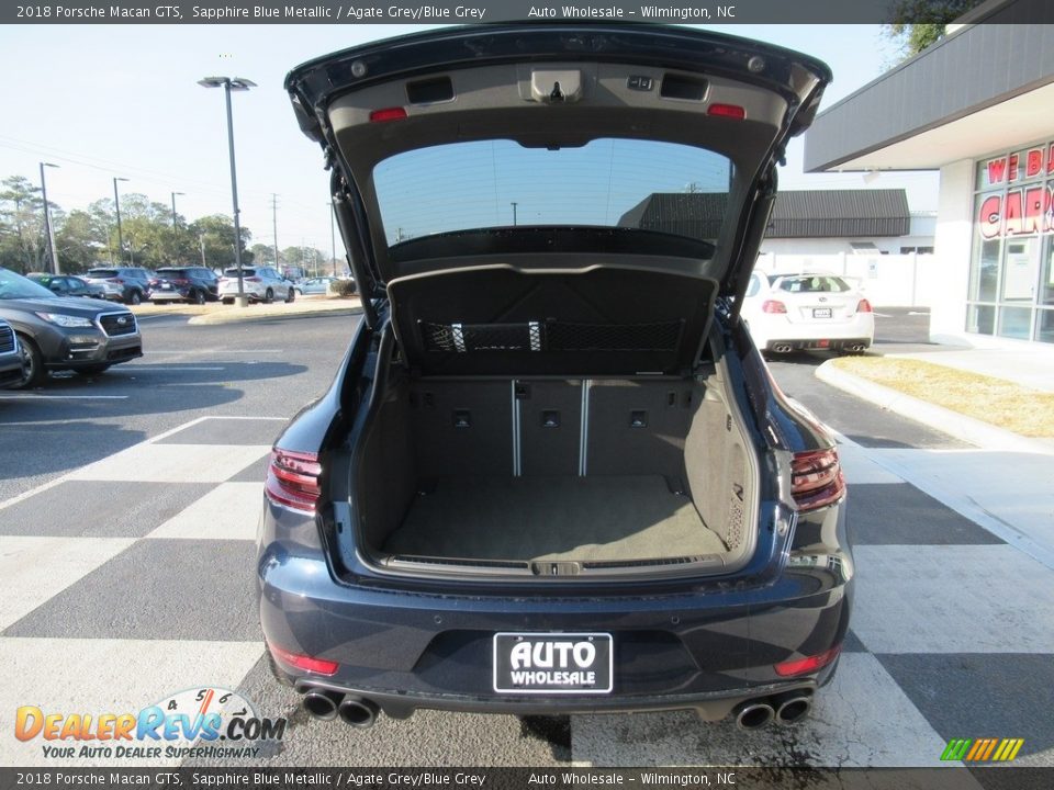 2018 Porsche Macan GTS Sapphire Blue Metallic / Agate Grey/Blue Grey Photo #5